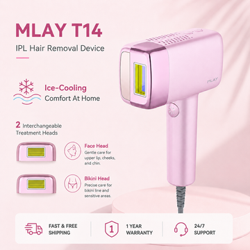 MLAY T14A Ice Cooling-High Energy Replaceable-Head IPL Device