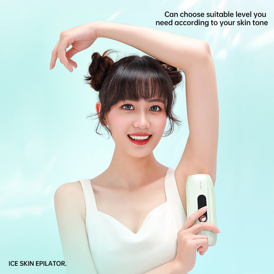 Number #1 IPL hair removal SFDA certified 100% safe and painless with ice system T15