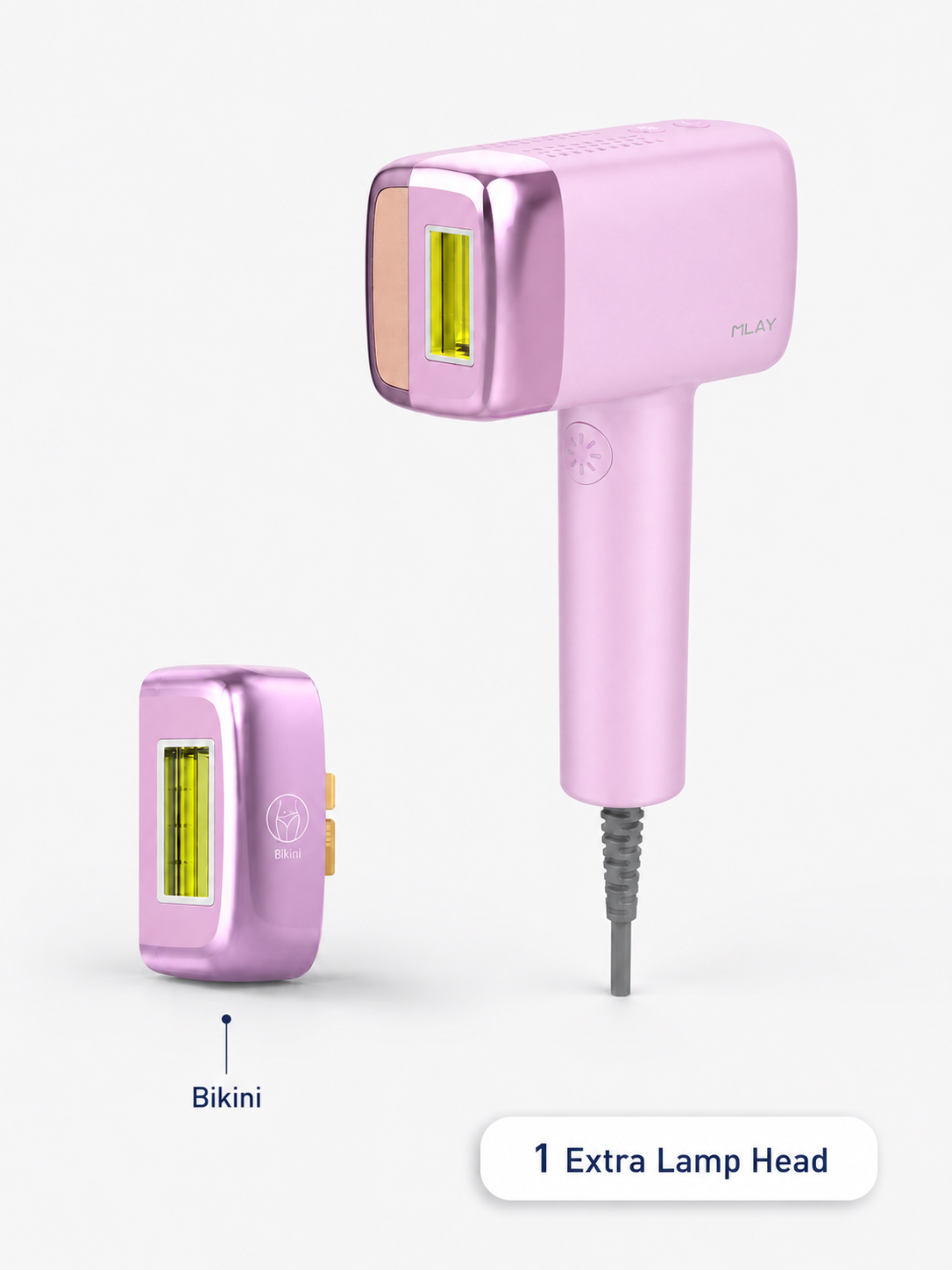 MLAY T14 Ice Cooling IPL Hair Removal Device | 17J High Energy, Painless At-Home Hair Remover