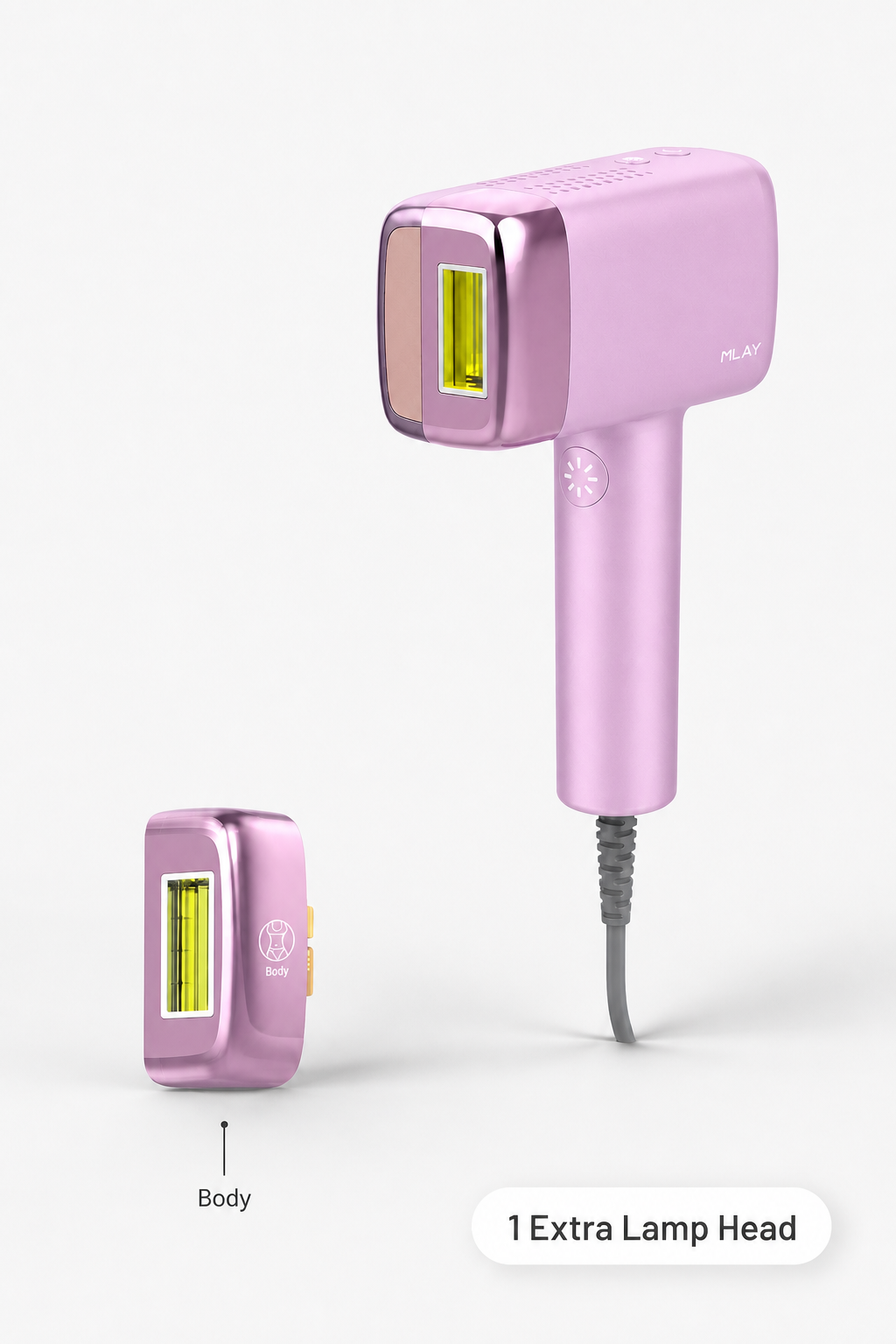 MLAY T14 Ice Cooling IPL Hair Removal Device | 17J High Energy, Painless At-Home Hair Remover