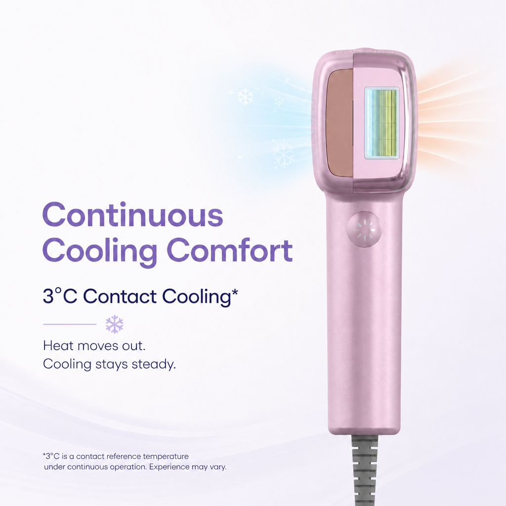 MLAY T14A Ice Cooling-High Energy Replaceable-Head IPL Device