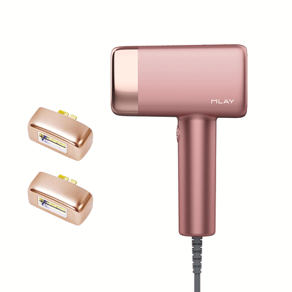 MLAY T14 Ice Cooling IPL Hair Removal Device | 17J High Energy, Painless At-Home Hair Remover