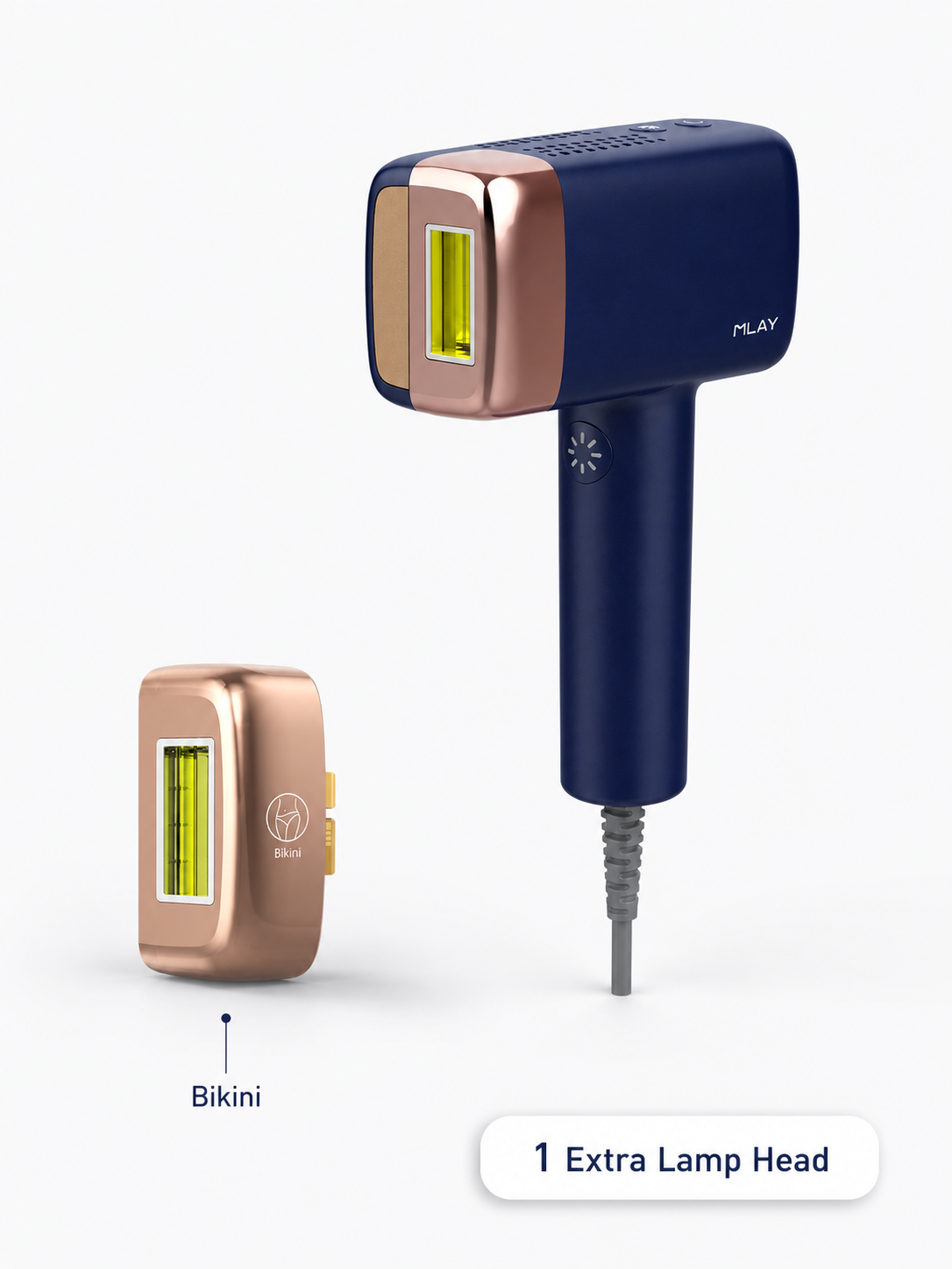 MLAY T14 Ice Cooling IPL Hair Removal Device | 17J High Energy, Painless At-Home Hair Remover