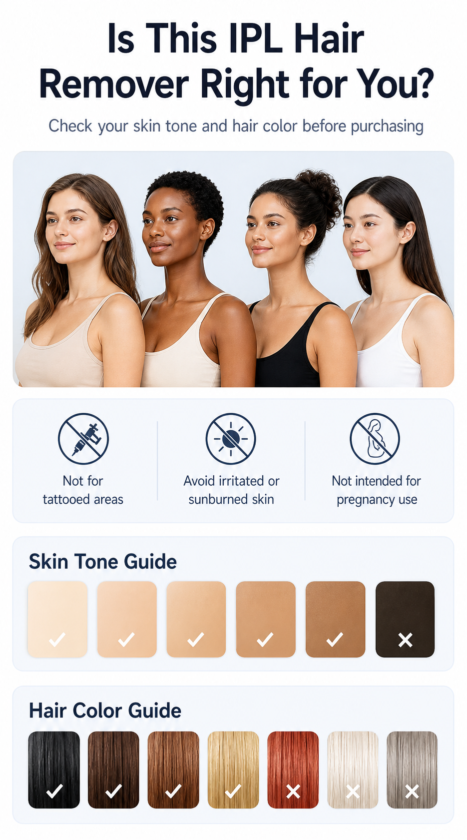 MLAY T14 Ice Cooling IPL Hair Removal Device | 17J High Energy, Painless At-Home Hair Remover