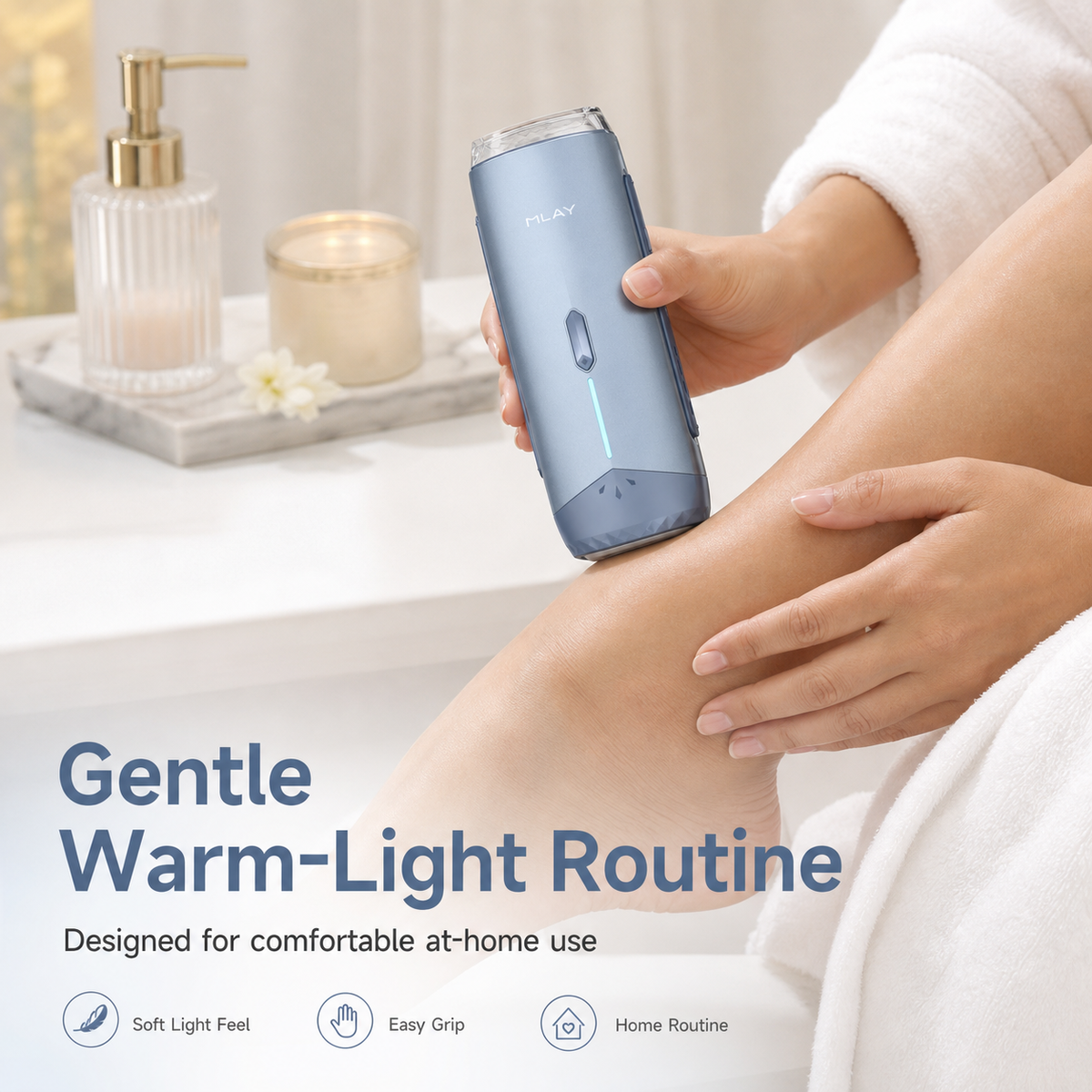 MLAY Ice Cooling IPL Hair Removal Device FDA & SFDA & CFDA medical certified 100% safe T18