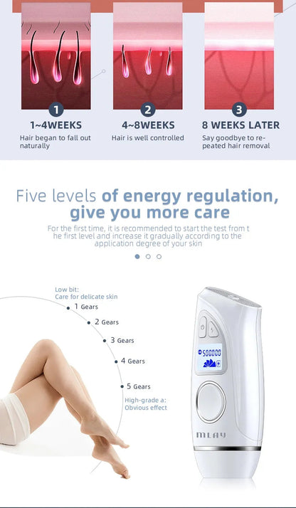 IPL hair removal FDA & SFDA & CFDA medical certified 100% safe T7