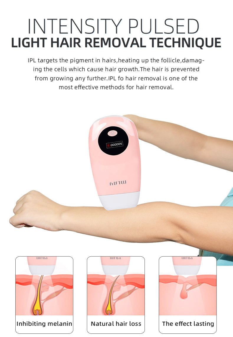IPL hair removal FDA & SFDA & CFDA medical certified 100% safe T2